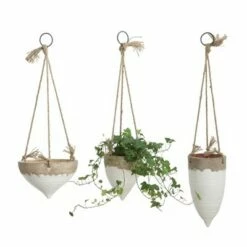 Jute Hanging Planter (8.5") - 3R Studios