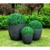 Set of 3 17" Kante Lightweight Modern Seamless Outdoor Concrete Planter - Rosemead Home & Garden, Inc. Slate Gray 2 Set of 3 17" Kante Lightweight Modern Seamless Outdoor Concrete Planter - Rosemead Home & Garden, Inc. Slate Gray -Cheap Planters Store unnamed file 3084
