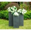 Rosemead Home & Garden, Inc. Kante Set of 3 Lightweight Concrete Rectangular Outdoor Planter Charcoal - Rosemead Home & Garden, Inc -Cheap Planters Store unnamed file 3173