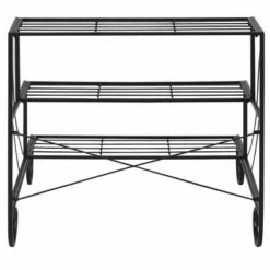 Costway 3 Tier Outdoor Metal Plant Stand Flower Planter Garden Display Holder Shelf Rack -Cheap Planters Store unnamed file 319