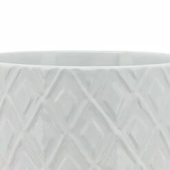 Diamond Planter with Stand White - Sagebrook Home -Cheap Planters Store unnamed file 3196