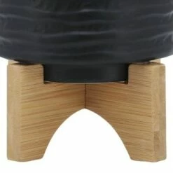 Textured Planter with Stand - Sagebrook Home Ivory -Cheap Planters Store unnamed file 3208