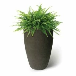 Algreen Products 87313 Athena 28.5" Self Watering Garden Planter Pot, Brownstone