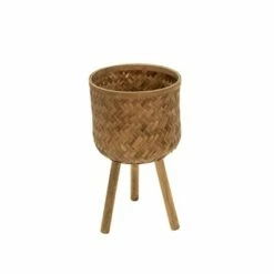 Set of 3 Bamboo Planters - Sagebrook Home Brown -Cheap Planters Store unnamed file 3223