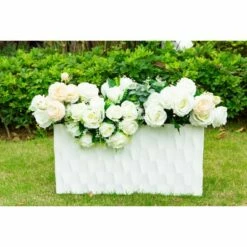 Kante Lightweight Outdoor Retro Rectangular Concrete Planter Pure White - Rosemead Home & Garden, Inc. -Cheap Planters Store unnamed file 3266
