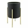 Sagebrook Home Set of 2 Scales Planters on Metal Stand Black/Gold 2 Sagebrook Home Set of 2 Scales Planters on Metal Stand Black/Gold -Cheap Planters Store unnamed file 3277