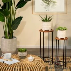 Set of 2 Ceramic Abstract Footed Planter - Sagebrook Home White -Cheap Planters Store unnamed file 3312