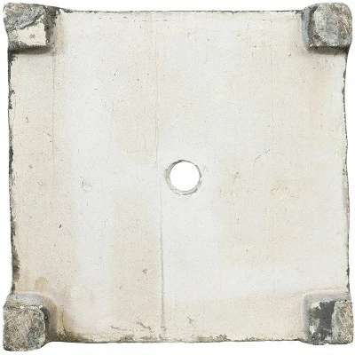 Sunnydaze Decor Sunnydaze Manor Indoor/Outdoor Fiber Clay Square Planter Flower Pots - 13" Diameter - Distressed Wood - 2-Pack 5 Sunnydaze Decor Sunnydaze Manor Indoor/Outdoor Fiber Clay Square Planter Flower Pots - 13" Diameter - Distressed Wood - 2-Pack - Image 3