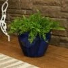 Sunnydaze Decor Sunnydaze Chalet Outdoor/Indoor High-Fired Glazed UV- and Frost-Resistant Ceramic Planter with Drainage Holes - 15" Diameter - Imperial Blue 1 Sunnydaze Decor Sunnydaze Chalet Outdoor/Indoor High-Fired Glazed UV- and Frost-Resistant Ceramic Planter with Drainage Holes - 15" Diameter - Imperial Blue -Cheap Planters Store unnamed file 3491