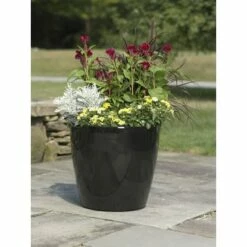 Viva Self-Watering Rolling Planter, 17" Round Large Plant Pot - Gardener's Supply Company -Cheap Planters Store unnamed file 3552