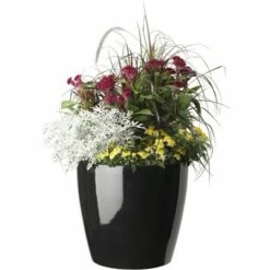 Viva Self-Watering Rolling Planter, 17" Round Large Plant Pot - Gardener's Supply Company -Cheap Planters Store unnamed file 3553