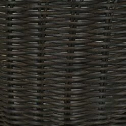 Sunnydaze Decor Sunnydaze Round Polyrattan Indoor Basket Planters with Handles and Attached Liner - 12.75", 15.75" and 18.25" Diameter - Dark Brown - 3-Piece Set -Cheap Planters Store unnamed file 3558