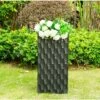 Kante Lightweight Tall Outdoor Rectangular Concrete Planter Burnished Black - Rosemead Home & Garden, Inc. -Cheap Planters Store unnamed file 3597