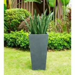 Rosemead Home & Garden, Inc. 24.4" Kante Lightweight Modern Tapered Concrete Rectangular Planter Charcoal Black - Rosemead Home & Garden, Inc. 18 Rosemead Home & Garden, Inc. 24.4" Kante Lightweight Modern Tapered Concrete Rectangular Planter Charcoal Black - Rosemead Home & Garden, Inc. -Cheap Planters Store unnamed file 3621