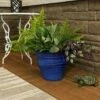 Sunnydaze Decor Sunnydaze Studio Outdoor/Indoor High-Fired Glazed UV- and Frost-Resistant Ceramic Flower Pot Planter with Drainage Holes -15" Diameter - Imperial Blue -Cheap Planters Store unnamed file 3644