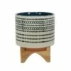 Ceramic Planter on Stand with Dots - Sagebrook Home Orange -Cheap Planters Store unnamed file 3662