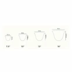 The HC Companies HC Companies SRA10001P09 Sierra 10 Inch Self Watering Round Weather Resistant Plastic Resin Flower Garden Planter Pot Container, Arizona Sand -Cheap Planters Store unnamed file 3690