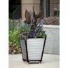 Galvanized Self-Watering Planter Square, Tall - Gardener's Supply Company -Cheap Planters Store unnamed file 3698