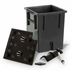 Algreen Modena 22-Inch Tall Inside/Outside Self-Watering Square Decorative Planter Pot with Wheels, Glossy Red -Cheap Planters Store unnamed file 3710