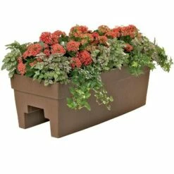 Gardener's Supply Company Self-Watering Railing Planter - Gardener's Supply Co. -Cheap Planters Store unnamed file 3766