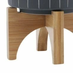 Sagebrook Home Stripes Ceramic Planter with Stand 13 Sagebrook Home Stripes Ceramic Planter with Stand -Cheap Planters Store unnamed file 3774