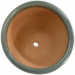 Sunnydaze Decor Sunnydaze Chalet High-Fired Glazed UV- and Frost-Resistant Outdoor/Indoor Ceramic Flower Pots with Drainage Holes - 12" Diameter - Gray - 2-Pack -Cheap Planters Store unnamed file 3809