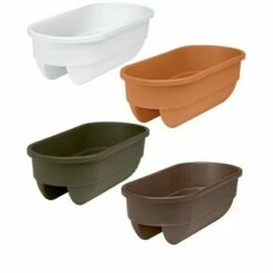 24 Inch 2 x 4 Railing Planter - Gardener's Supply Company