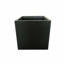 Kante Lightweight Modern Outdoor Concrete Square Planter Charcoal Black - Rosemead Home & Garden, Inc. -Cheap Planters Store unnamed file 3860