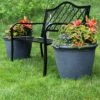 Sunnydaze Decor Sunnydaze Indoor/Outdoor Patio, Garden, or Porch Weather-Resistant Double-Walled Anjelica Flower Pot Planter - 20" - Slate Finish - 2pk 2 Sunnydaze Decor Sunnydaze Indoor/Outdoor Patio, Garden, or Porch Weather-Resistant Double-Walled Anjelica Flower Pot Planter - 20" - Slate Finish - 2pk -Cheap Planters Store unnamed file 3861
