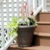 Sunnydaze Decor Sunnydaze Indoor/Outdoor Patio, Garden, or Porch Weather-Resistant Double-Walled Crozier Flower Pot Planter - 16" - Rust Finish - 4pk -Cheap Planters Store unnamed file 3897