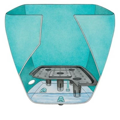 Viva Self-Watering Rolling Planter, Square Large - Gardener's Supply Company 4 Viva Self-Watering Rolling Planter, Square Large - Gardener's Supply Company - Image 3