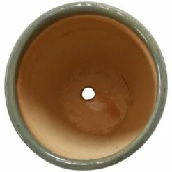 Sunnydaze Decor Sunnydaze Resort Outdoor/Indoor High-Fired Glazed UV- and Frost-Resistant Ceramic Flower Planters with Drainage Holes - 10" Diameter - Gray - 2-Pack -Cheap Planters Store unnamed file 3994