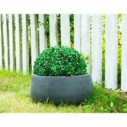 8" Kante Lightweight Outdoor Concrete Bowl Planter - Rosemead Home & Garden, Inc. Slate Gray -Cheap Planters Store unnamed file 4082