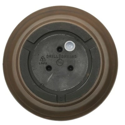 Sunnydaze Decor Sunnydaze Indoor/Outdoor Patio, Garden, or Porch Weather-Resistant Double-Walled Crozier Flower Pot Planter - 16" - Rust Finish - 2pk 3 Sunnydaze Decor Sunnydaze Indoor/Outdoor Patio, Garden, or Porch Weather-Resistant Double-Walled Crozier Flower Pot Planter - 16" - Rust Finish - 2pk