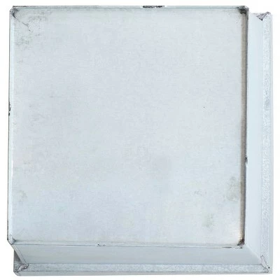 Sunnydaze Decor Sunnydaze Modern Decorative Square Indoor/Outdoor Galvanized Steel Flower Planter - 13.75" Square - Mist 4 Sunnydaze Decor Sunnydaze Modern Decorative Square Indoor/Outdoor Galvanized Steel Flower Planter - 13.75" Square - Mist - Image 2