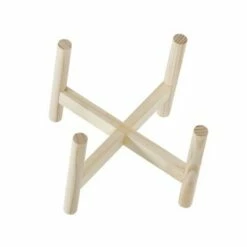 8" Ceramic Dotted Planter with Wood Stand Green - Sagebrook Home -Cheap Planters Store unnamed file 4194