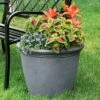 Sunnydaze Decor Sunnydaze Indoor/Outdoor Patio, Garden, or Porch Weather-Resistant Double-Walled Anjelica Flower Pot Planter - 20" - Sable Finish -Cheap Planters Store unnamed file 4247