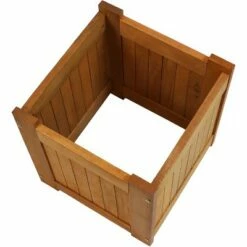 Sunnydaze Decor Sunnydaze Outside Meranti Wood Outdoor Planter Box with Teak Oil Finish for Garden, Porch and Patio - 16" Square 10 Sunnydaze Decor Sunnydaze Outside Meranti Wood Outdoor Planter Box with Teak Oil Finish for Garden, Porch and Patio - 16" Square -Cheap Planters Store unnamed file 4276