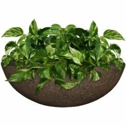 Sunnydaze Decor Sunnydaze Indoor/Outdoor Patio, Garden, or Porch Weather-Resistant Double-Walled Percival Flower Pot Planter - 21" - Sable Finish -Cheap Planters Store unnamed file 4308