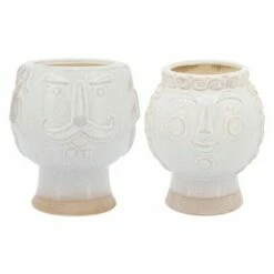 6" Grandpa/Grandma Face Planter - Sagebrook Home Ivory -Cheap Planters Store unnamed file 4392