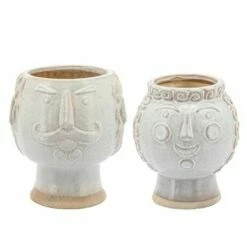 6" Grandpa/Grandma Face Planter - Sagebrook Home Ivory -Cheap Planters Store unnamed file 4394