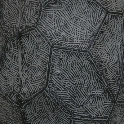 3pc Homestead Fiber Clay Planter Set - 12", 15", and 17" - Dark Gray - Sunnydaze Decor 5 3pc Homestead Fiber Clay Planter Set - 12", 15", and 17" - Dark Gray - Sunnydaze Decor - Image 3