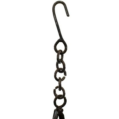 Sunnydaze Decor Sunnydaze Cathedral Steel Hanging Planter Basket - Brown - 32.5-Inch 5 Sunnydaze Decor Sunnydaze Cathedral Steel Hanging Planter Basket - Brown - 32.5-Inch - Image 3