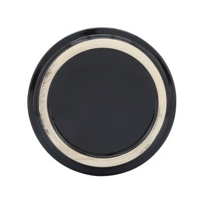 Sagebrook Home 6" Square Patterned Ceramic Planter with Saucer Olive 3 Sagebrook Home 6" Square Patterned Ceramic Planter with Saucer Olive - Image 3