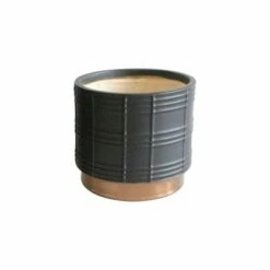 Sagebrook Home Set of 2 Metallic Ceramic Planters Black -Cheap Planters Store unnamed file 4529