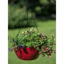 Viva Self-Watering Hanging Basket, 14 Inch - Gardener's Supply Company
