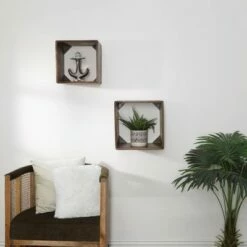 Sagebrook Home Set of 2 Swirly Lines Ceramic Planters with Saucers Beige -Cheap Planters Store unnamed file 4694