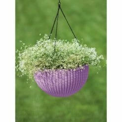 Weave Self-Watering Hanging Basket, 14 Inch - Gardener's Supply Company 8 Weave Self-Watering Hanging Basket, 14 Inch - Gardener's Supply Company -Cheap Planters Store unnamed file 4807