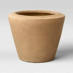 Threshold Designed W/Studio McGee Indoor/Outdoor Earthenware Weathered Planter Tan - Threshold™ designed with Studio McGee -Cheap Planters Store unnamed file 4863