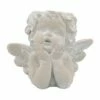 10" Resin Angel Planter Gray - Sagebrook Home